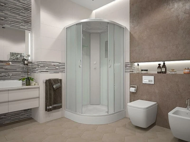 Душевая кабина Erlit Comfort 90х90 ER3509P-C3-RUS без гидромассажа