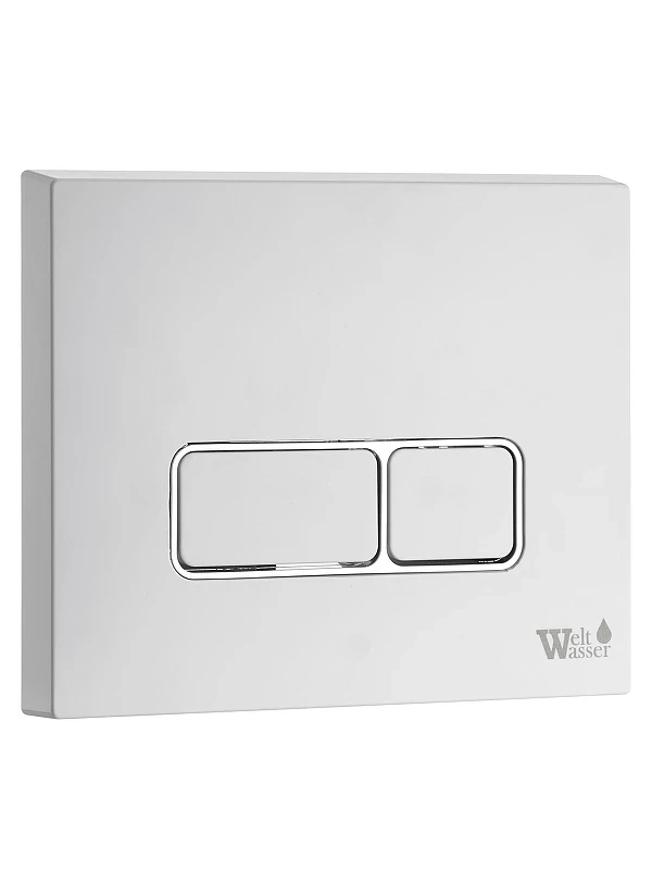Клавиша смыва WeltWasser WW Marberg 410 SE GL-WT 10000010233 Белая глянцевая