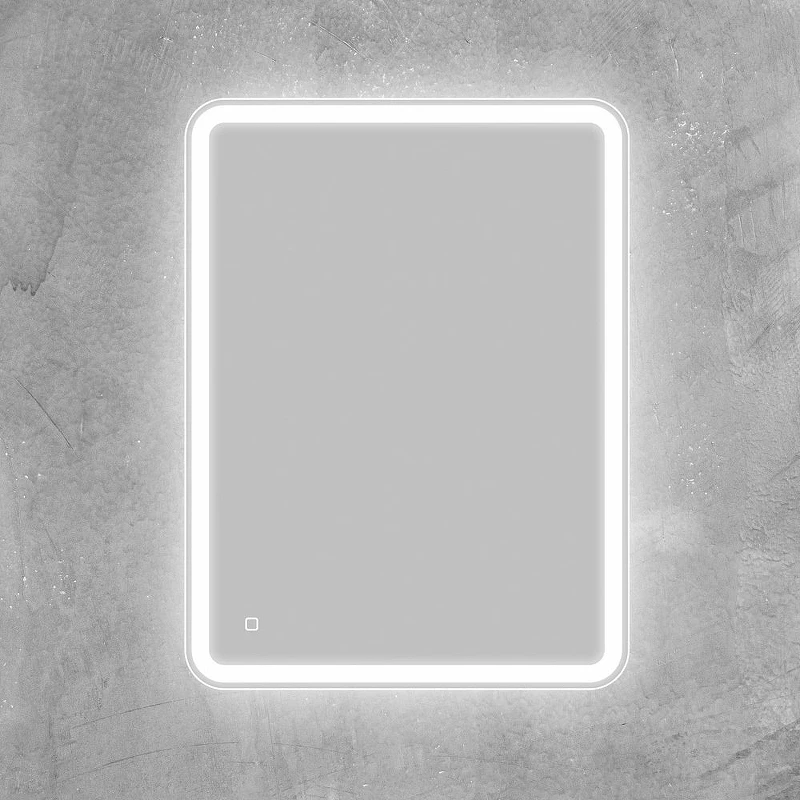Зеркало BelBagno 60 SPC-MAR-600-800-LED-TCH с подсветкой с сенсорным выключателем стекло