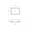 Раковина-чаша Lavinia Boho Bathroom Sink 50 33311110 цвет Белый глянцевый