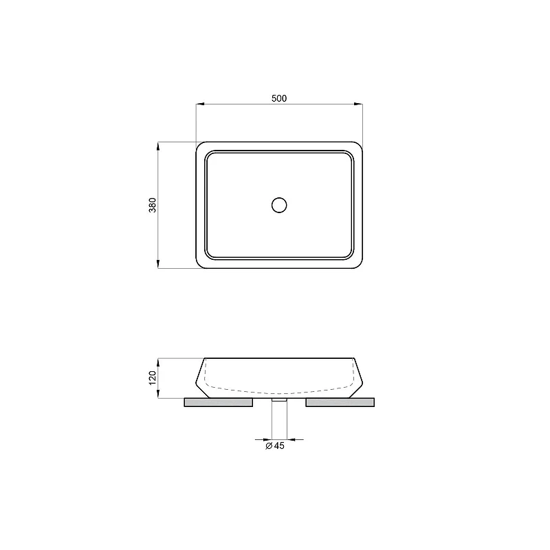 Раковина-чаша Lavinia Boho Bathroom Sink 50 33311110 цвет Белый глянцевый