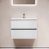 Тумба под раковину Sancos Urban 70 UR70W подвесная Белый глянец МДФ / ЛДСП