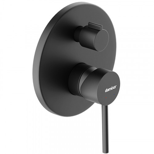 Душевая система Damixa Scandinavian Pure 936510300 Черная матовая латунь встраиваемый