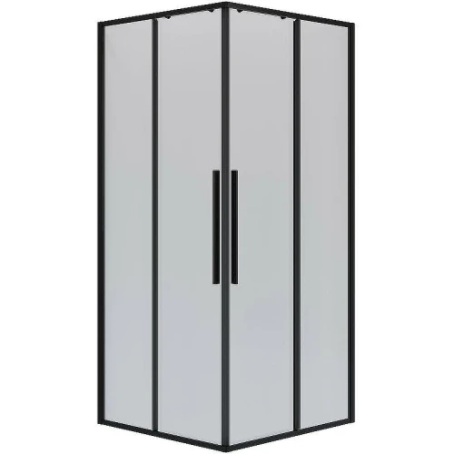 Душевой уголок Niagara Nova 90х90 NG-6823-34BLACK профиль Черный матовый стекло прозрачное