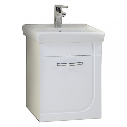 Тумба Onika ИРИС 50.01 105018 Белая МДФ / ЛДСП