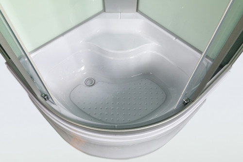 Душевая кабина WeltWasser WW500 Halle 901 90x90 10000003239 профиль Хром стекло прозрачное