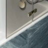 Шторка для ванны Maybah Glass MGV-575-3 515х1400 складная 2 секции Золото стекло бронзовое матовое