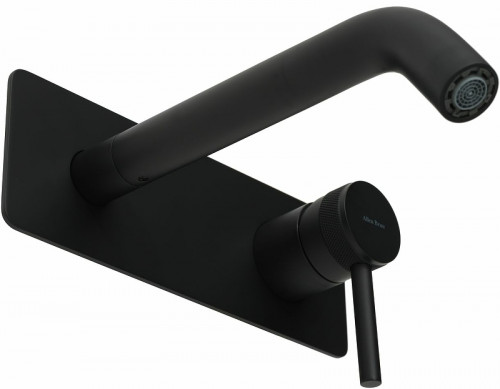 Смеситель для раковины Allen Brau Priority 5.31003-31 Черный матовый латунь встраиваемый