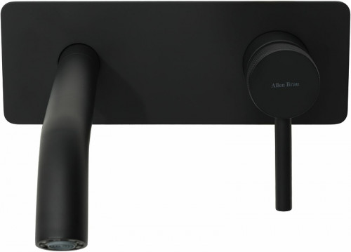 Смеситель для раковины Allen Brau Priority 5.31003-31 Черный матовый латунь встраиваемый