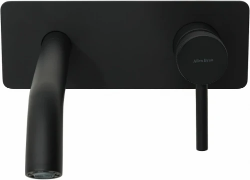 Смеситель для раковины Allen Brau Priority 5.31003-31 Черный матовый латунь встраиваемый