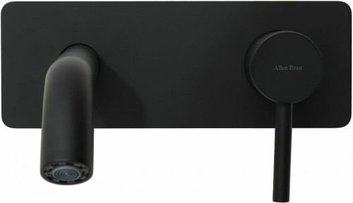 Смеситель для раковины Allen Brau Priority 5.31003-31 Черный матовый латунь встраиваемый