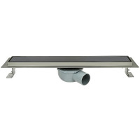Душевой лоток ALMAes Laguna 50 LG50BL с Черной решеткой