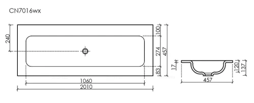 Раковина Sancos Ceramicanova Grace 120 CN7016MBwx цвет Черный матовый