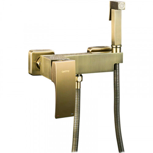 Гигиенический душ со смесителем Gappo G07-4 G2007-4 Бронза