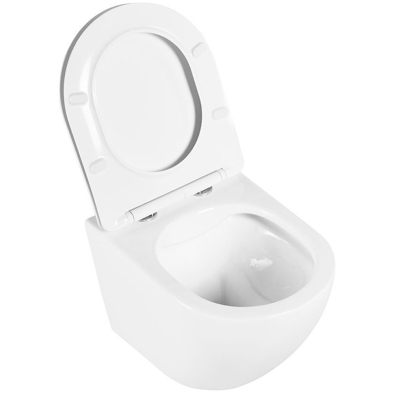 Комплект унитаза BelBagno Uno BB3105CHR/SC с инсталляцией Berges Novum L5 040215 с сиденьем Микролифт и Черной матовой клавишей смыва фаянс подвесной