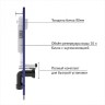 Комплект унитаза BelBagno Uno BB3105CHR/SC с инсталляцией Berges Novum L5 040215 с сиденьем Микролифт и Черной матовой клавишей смыва фаянс подвесной