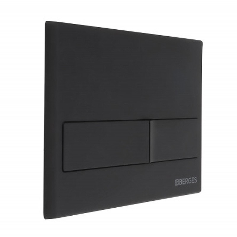 Комплект унитаза BelBagno Uno BB3105CHR/SC с инсталляцией Berges Novum L5 040215 с сиденьем Микролифт и Черной матовой клавишей смыва фаянс подвесной