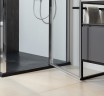 Душевая дверь Allen Brau Priority 100 3.31004.00 профиль Хром стекло прозрачное