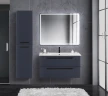Тумба под раковину Cezares Eco-Cer 120 ECO-CER-1200-2C-SO-GR-P подвесная Grafito без ручек МДФ / ЛДСП