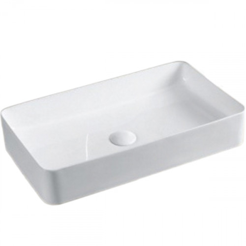 Раковина-чаша CeramaLux 60 9396 Белая фаянс накладная