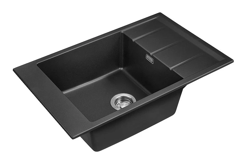 Кухонная мойка Emar Quartz 78 EMQ-1780.Q цвет Оникс