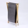 Корзина для белья WasserKRAFT Nau WB-772-L Серая