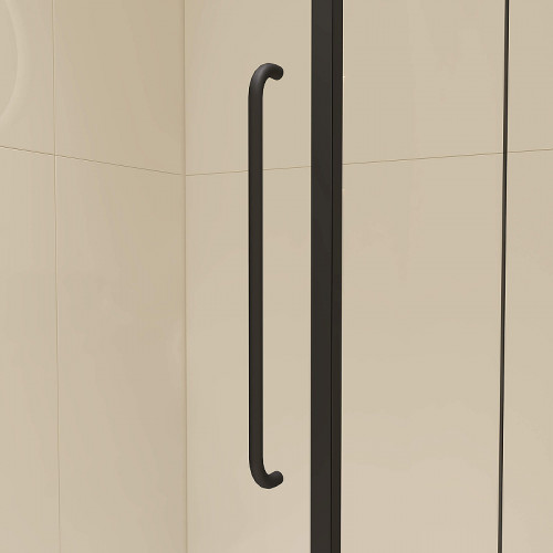 Душевой уголок RGW Classic CL-046B 90x80 350904698-14 профиль Черный матовый стекло прозрачное