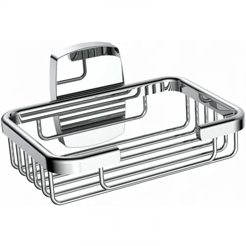 Мыльница CeramaLux Cube 12605A Хром