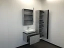 Тумба с раковиной Comforty Эдинбург 60 00-00001928 подвесная Бетон светлый МДФ / ЛДСП