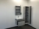 Тумба с раковиной Comforty Эдинбург 60 00-00001928 подвесная Бетон светлый МДФ / ЛДСП