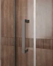 Душевой уголок Cezares Molveno 110x110 MOLVENO-R-11-90+20-C-GM-IV профиль Оружейная сталь стекло прозрачное
