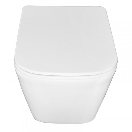 Унитаз Azario Hugo AZ-3103 подвесной цвет Белый с сиденьем Микролифт