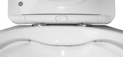 Унитаз Azario Hugo AZ-3103 подвесной цвет Белый с сиденьем Микролифт