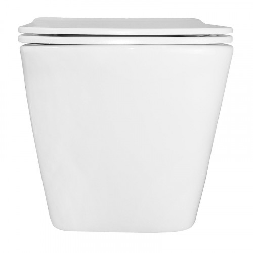 Унитаз Azario Hugo AZ-3103 подвесной цвет Белый с сиденьем Микролифт