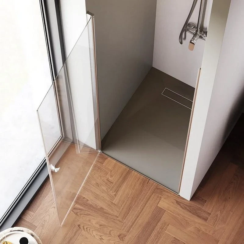Душевая дверь AM.PM Sunny 80 W87G-80-1P-MT профиль Хром матовый стекло прозрачное