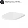Унитаз компакт AM.PM Spirit V2.0 FlashClean CK70C1804W с гигиеническим душем и ершиком с бачком и сиденьем Микролифт фарфор напольный