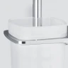 Унитаз компакт AM.PM Spirit V2.0 FlashClean CK70C1804W с гигиеническим душем и ершиком с бачком и сиденьем Микролифт фарфор напольный