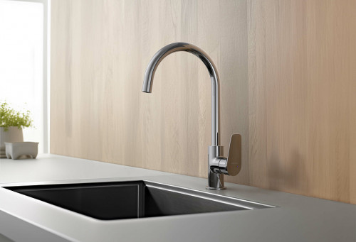 Смеситель для кухни Aquatek Бетта AQ1182CR Хром латунь