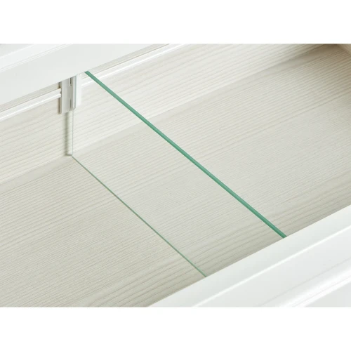 Тумба под раковину ASB-Woodline Каталина 80 White 12097 Белая массив дерева