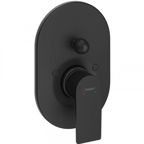 Смеситель для душа Hansgrohe Set HG Rebris E 72459670S Черный матовый