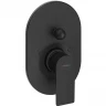 Смеситель для душа Hansgrohe Set HG Rebris E 72459670S Черный матовый