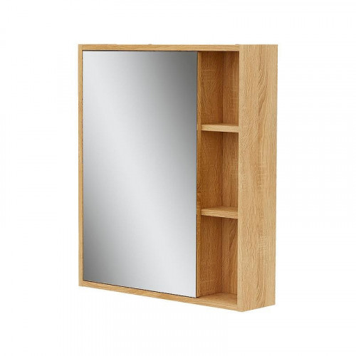 Зеркальный шкаф Volna Osmond 60 szOSMOND60 цвет Дуб сонома