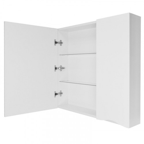 Зеркало со шкафом Loranto Santorini 80 R CS00086970 цвет Белый глянцевый