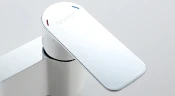 Душевая система Gappo G48 G2448 Белая Хром латунь на стену