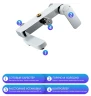 Душевая система Gappo G48 G2448 Белая Хром латунь на стену