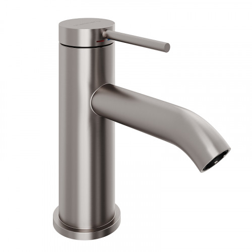 Смеситель для раковины Abelsberg Fluida ERF22001BN цвет Титан