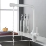 Смеситель для кухни Shevanik S248C цвет Белый матовый