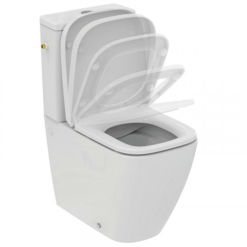 Унитаз компакт Ideal Standard I.Life S T500001 без бачка и сиденья фарфор напольный