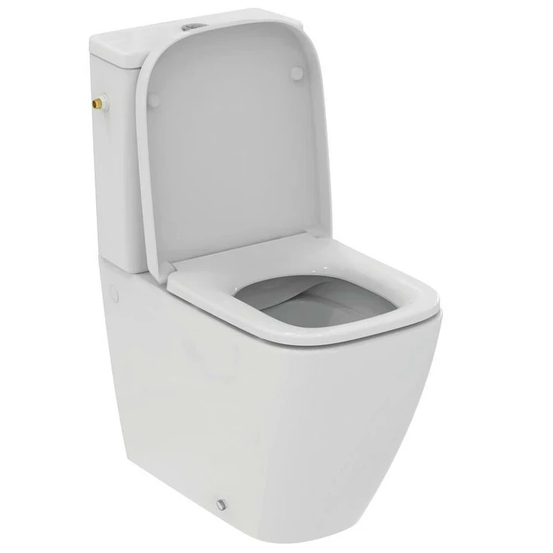 Унитаз компакт Ideal Standard I.Life S T500001 без бачка и сиденья фарфор напольный