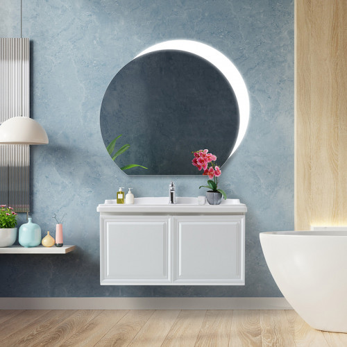 Тумба под раковину Cezares Giubileo 100 GIUBILEO-1000-2A-SC-BL подвесная Bianco Lucido МДФ / ЛДСП